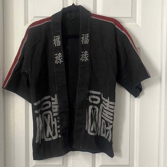 “Blessing & Good Fortune” kimono/short sleeve - Picture 1 of 3
